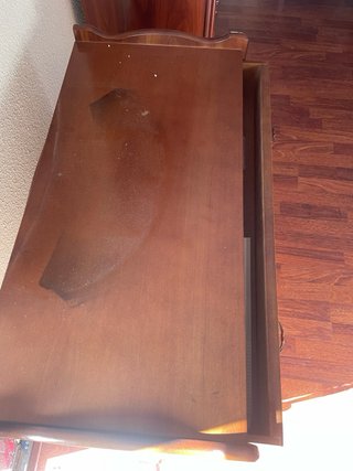 Mesa soporte salón madera