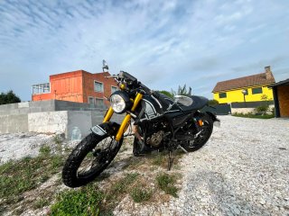 Moto Mondial Hps 125 - estilo naked o cafe racer