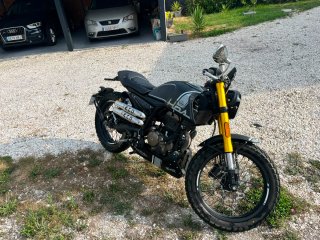 Moto Mondial Hps 125 - estilo naked o cafe racer