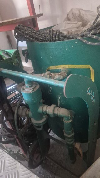 Máquina de chorreo de arena