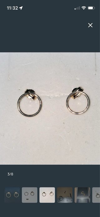 Pendientes Aro Oro 18K
