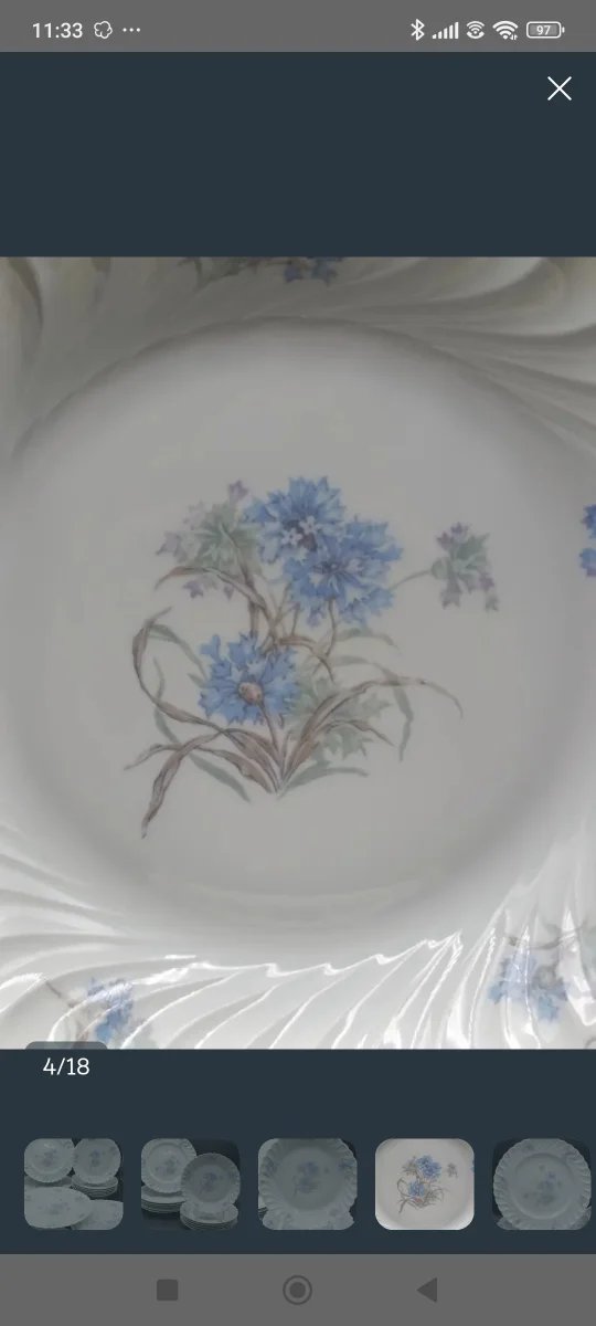 Set platos hondos Haviland Limoges