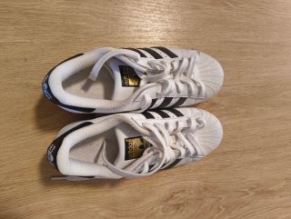 Zapatillas Adidas Superstar Blancas y Negras