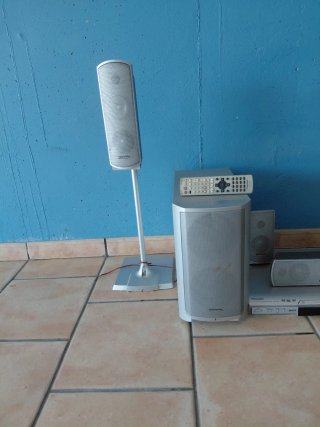 Home Cinema Panasonic Plata/Blanco