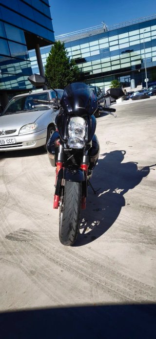 Kawasaki ER6N ABS Naked Negra/Roja
