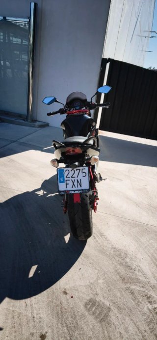 Kawasaki ER6N ABS Naked Negra/Roja