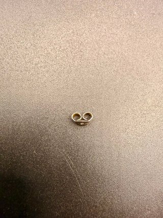 Cierre de pendiente Oro Blanco 18k 0.10GR