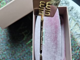 Gafas de sol Miu Miu MU54YS Marrón y Dorado