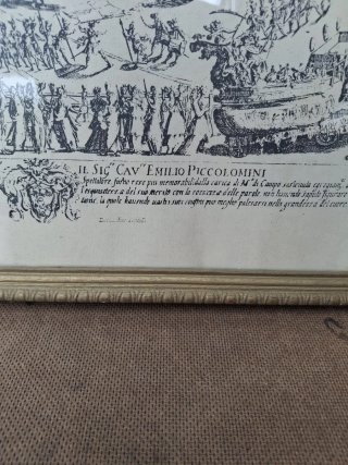 Stampa decorativa antica