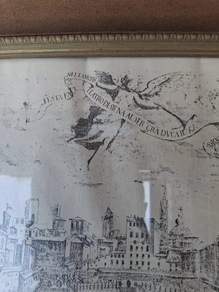Stampa decorativa antica