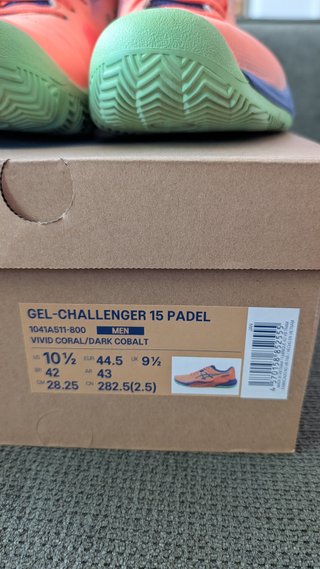 Zapatillas pádel Asics Gel Challenger 15