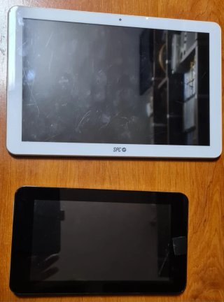 Tablet SPC Gravity Max y HP Slate
