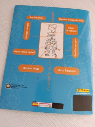 Lote 2 Álbumes: The Simpsons y Mundo Canino