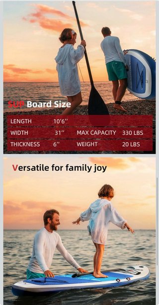 Tabla Paddle Surf Hinchable Abahub SUP