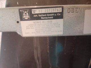 Caldera Vaillant Tipo B