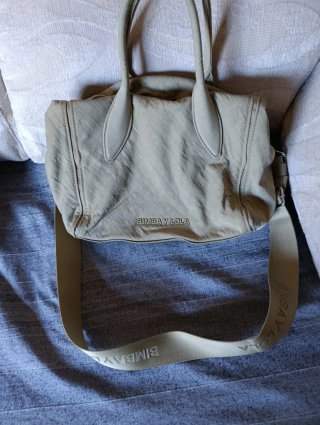 Bolso Bimba y Lola tela verde claro