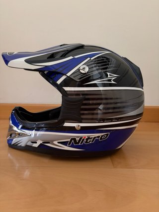 Casco Nitro Racing Motocross/Enduro Talla XS