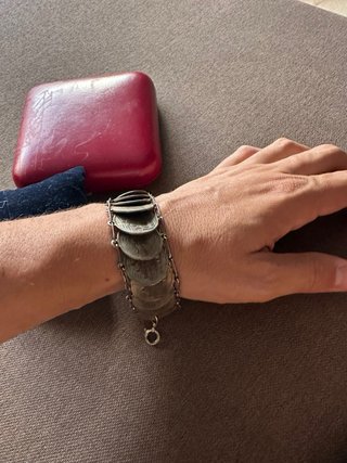 Bracciale con monete antiche