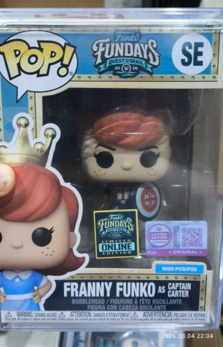 Funko Franny Funko Capitán Carter SE