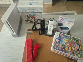 Consola Nintendo Wii + Accesorios + Juegos + mando