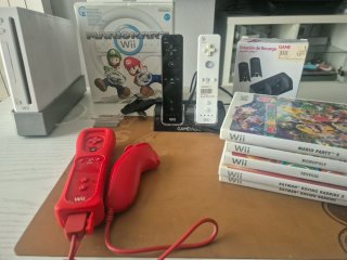 Consola Nintendo Wii + Accesorios + Juegos + mando