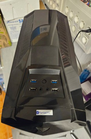 Torre PC Gaming Mars Gaming Negra