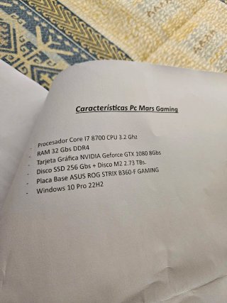 Torre PC Gaming Mars Gaming Negra