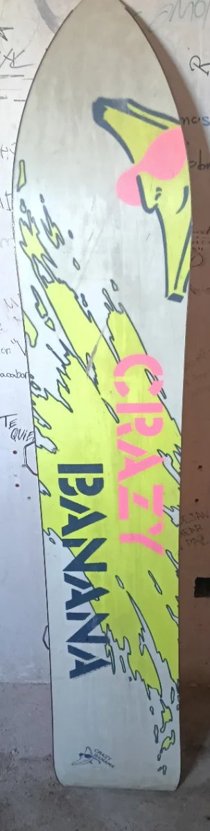 Tabla de Snowboard Nitro Crazy Banana VINTAGE