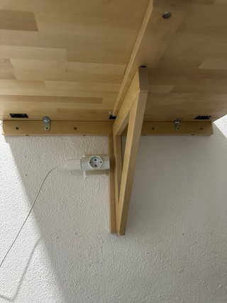 Mesa plegable de pared