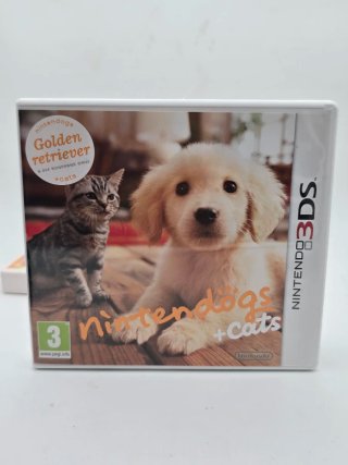 Nintendogs + Cats Golden Retriever 3DS Eur Esp