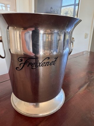 Cubitera Freixenet plateada vintage