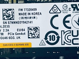 SSD Samsung PM9F1 512GB M.2 NVMe PCIe 4.0