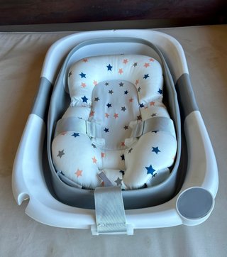 Bañera Plegable Bebé con Asiento