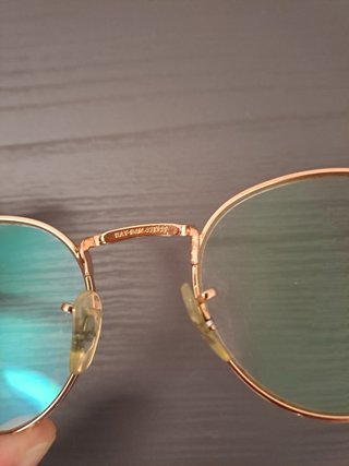 Occhiali da vista Ray-Ban oro/rosa invecchiato