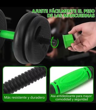 Mancuernas Ajustables Multifuncionales