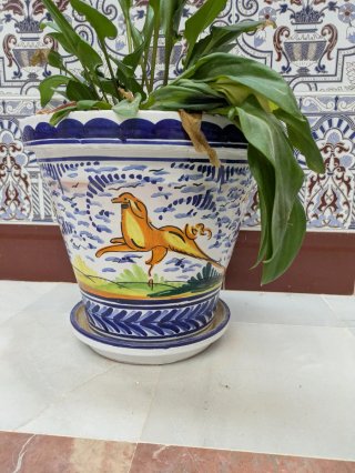 Maceta Andaluza Pintada Cerámica