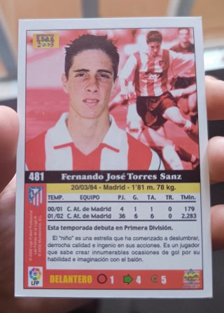 Fernando Torres Rookie Card