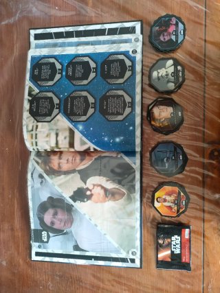 Álbum Star Wars E. Leclerc Completo