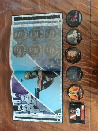 Álbum Star Wars E. Leclerc Completo
