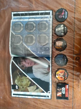 Álbum Star Wars E. Leclerc Completo