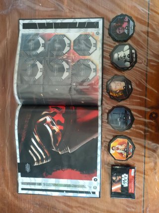 Álbum Star Wars E. Leclerc Completo