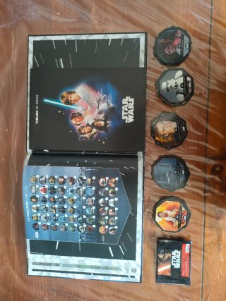 Álbum Star Wars E. Leclerc Completo