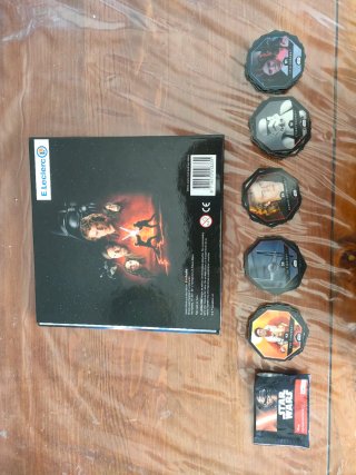 Álbum Star Wars E. Leclerc Completo