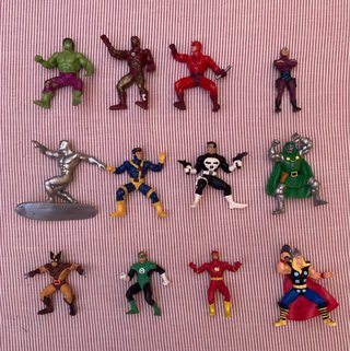 Lote Figuras PVC Vintage Marvel