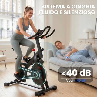 Bici Casa, Stazionaria con APP, Resistenza Magneti