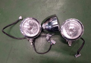 3 Faros Focos Buggy Cromados