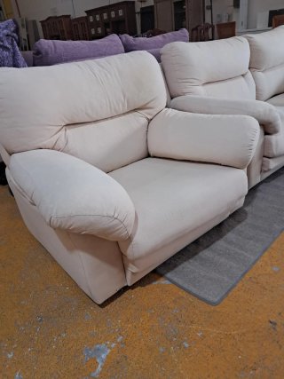 Butaca beige confortable