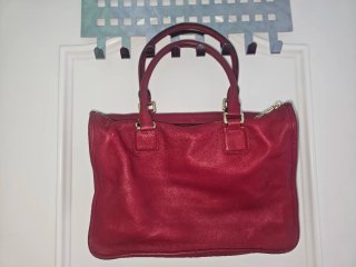 Bolso Loewe Rojo Piel