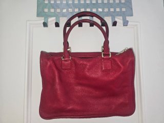Bolso Loewe Rojo Piel