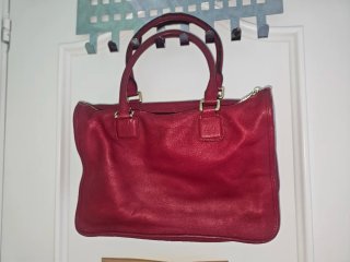 Bolso Loewe Rojo Piel